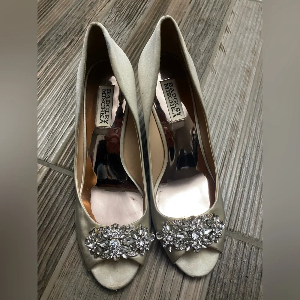 Badgley Mischka Dara Evening Wedges